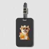 Shiba Inu     Gepäckanhänger (Vorderseite Vertikal)