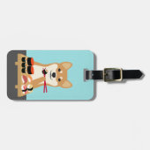 Shiba Inu-Gepäckanhänger Gepäckanhänger (Vorderseite horizontal)