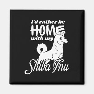 Shiba Inu Geschenk Akita Dog Eigentümer vorhande Magnet