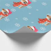 Shiba Inu Geschenkpapier (Ecke)