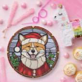Shiba Inu Glass Weihnachten Pappteller (Party)