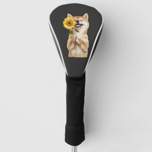 Shiba Inu Golf Headcover (Vorderseite)