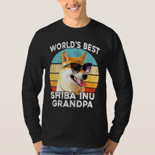 Shiba Inu Grandpa Welten Beste Schiba Großvater Do T-Shirt