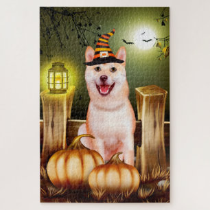 Shiba Inu Halloween-Puzzle Puzzle