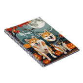 Shiba Inu Halloween Spooky Notizblock (Rechte Seite)