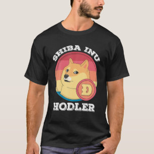 Shiba Inu Hodler Crypto Token-Münzkryptowährung T-Shirt