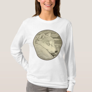 Shiba Inu Hoodie-mit Kapuze T-Shirt