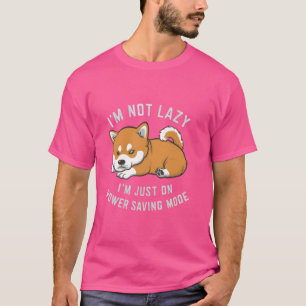 Shiba Inu Hund ich bin nicht zufällig bin ich nur  T-Shirt