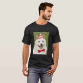 Shiba Inu Hund in Party Hat T-Shirt (Vorne ganz)