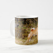 Shiba Inu Hund Kaffeetasse (Vorderseite Links)