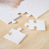 Shiba Inu Hund mit HerzValentinstag Puzzle (Seite)