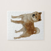 Shiba Inu Hund Puzzle (Horizontal)