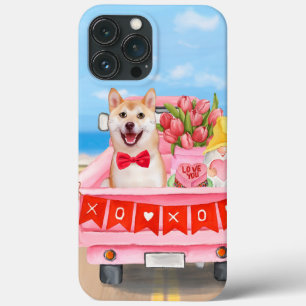 Shiba Inu Hund Valentinstag LKW Herzen Case-Mate iPhone Hülle