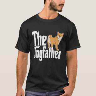 Shiba Inu Hund Vater Dogvater Hunde Daddy Pater T T-Shirt