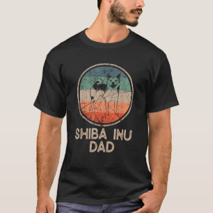 Shiba Inu Hund Vintage Shiba Inu Vater T-Shirt
