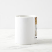 Shiba Inu Hundegesicht, ich, bevor ich meinen Kaffeetasse (Mittel)