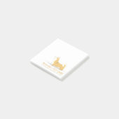 Shiba Inu Hundepflege Sitzen Baden & Grooming Post-it Klebezettel (angewinkelt)