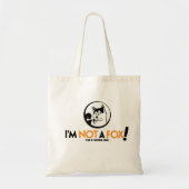 Shiba Inu: Ich bin nicht eine Fox-Taschen-Tasche Tragetasche (Vorne)