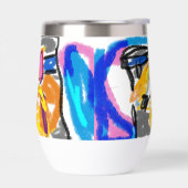 Shiba Inu in Stadt (Links)