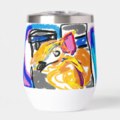 Shiba Inu in Stadt (Vorderseite)