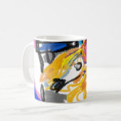 Shiba Inu in Stadt Kaffeetasse (Vorderseite Links)