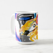 Shiba Inu in Stadt Kaffeetasse (Vorderseite Links)