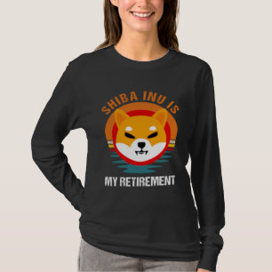 Shiba Inu Ist Mein Ruhestands Shib Coin Männer Cry T-Shirt