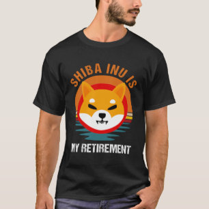 Shiba Inu ist meine Retirement Shib Coin Men Crypt T-Shirt