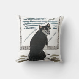 Shiba Inu, japanische Kunst Kissen