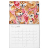 Shiba Inu jedes Jahr Kalender (Feb 2026)