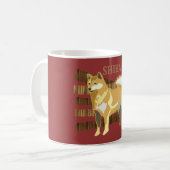 SHIBA INU KAFFEETASSE (Vorderseite Links)