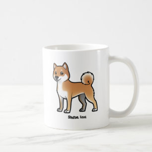 Shiba inu kaffeetasse
