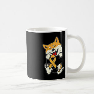 Shiba Inu Kinder Krebs Band Bewusstsein Hund Su Kaffeetasse