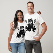 Shiba Inu Krake T-Shirt (Unisex)
