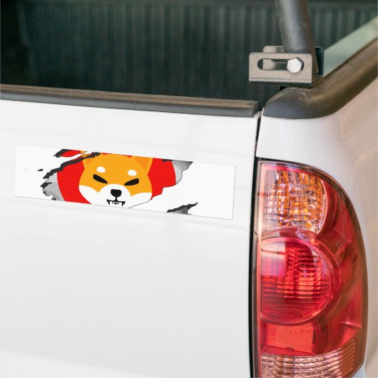 SHIBA INU Kryptowährung - SHIBA INU Crypto SHIB Autoaufkleber (Auf Lkw)