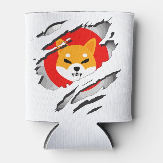 SHIBA INU Kryptowährung - SHIBA INU Crypto SHIB Dosenkühler (Vorderseite)