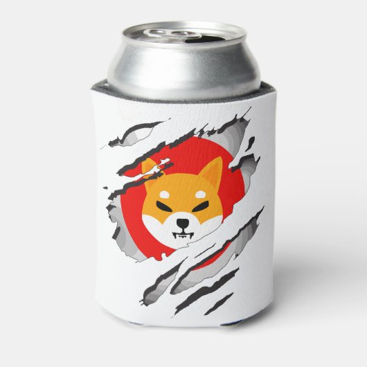 SHIBA INU Kryptowährung - SHIBA INU Crypto SHIB Dosenkühler (Kanne Rückseite)