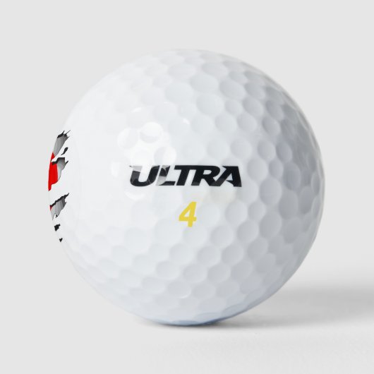 SHIBA INU Kryptowährung - SHIBA INU Crypto SHIB Golfball (Logo)