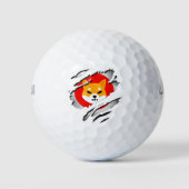 SHIBA INU Kryptowährung - SHIBA INU Crypto SHIB Golfball (Vorderseite)