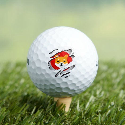 SHIBA INU Kryptowährung - SHIBA INU Crypto SHIB Golfball (Insitu T-Shirt)