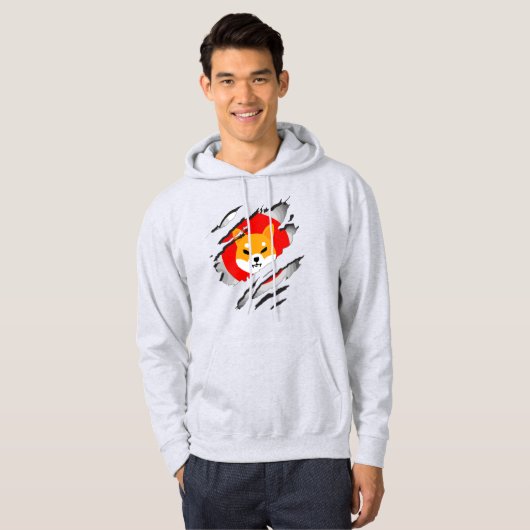 SHIBA INU Kryptowährung - SHIBA INU Crypto SHIB Hoodie (Vorne ganz)
