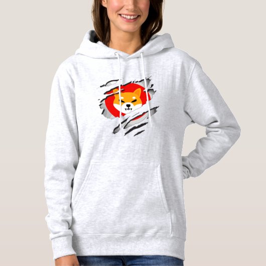 SHIBA INU Kryptowährung - SHIBA INU Crypto SHIB Hoodie (Vorderseite)