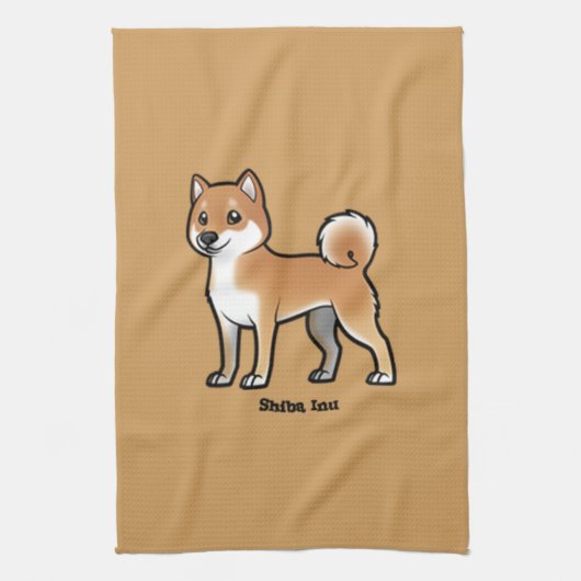 Shiba inu küchentuch (Vertikal)