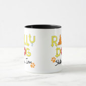 Shiba Inu Kundgebungs-Hund Tasse (Zentrum)