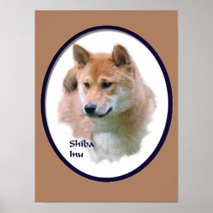 Shiba Inu Kunst-Geschenke Poster