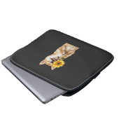 Shiba Inu Laptopschutzhülle (Vorne Knopf)