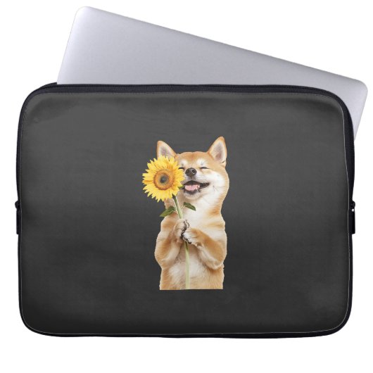Shiba Inu Laptopschutzhülle (Vorderseite)
