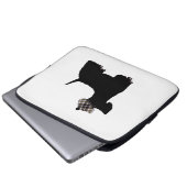 Shiba Inu Laptopschutzhülle (Vorne Knopf)