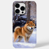 Shiba Inu Let It Schnee Weihnachten Case-Mate iPhone Hülle (Rückseite)
