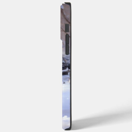 Shiba Inu Let It Schnee Weihnachten Case-Mate iPhone Hülle (Rückseite / Links)